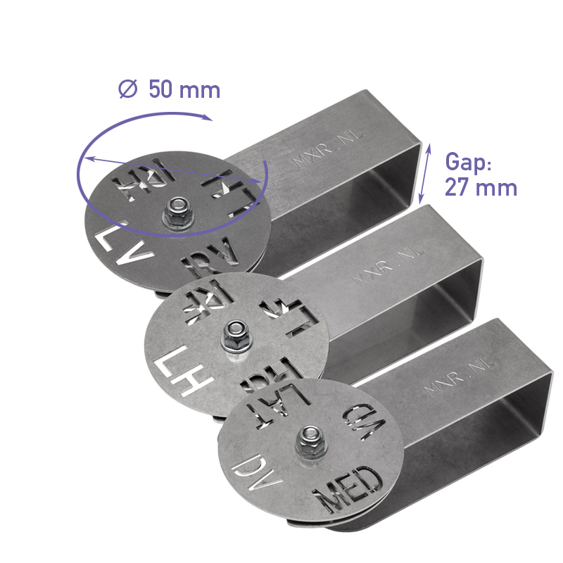 Multiclip DR røntgenmarkeringsclips